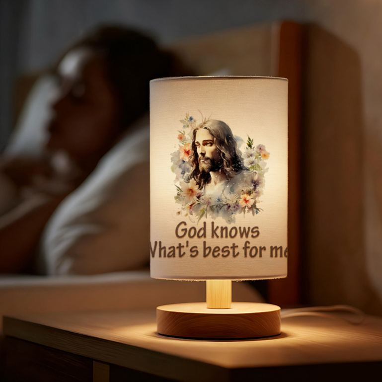 Create Ambiance in the Living Room USB-powered Linen Lamp