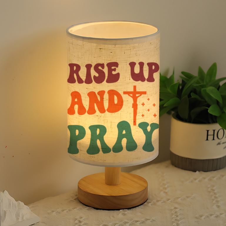 USB-powered Linen Lamp Bedside Decoration