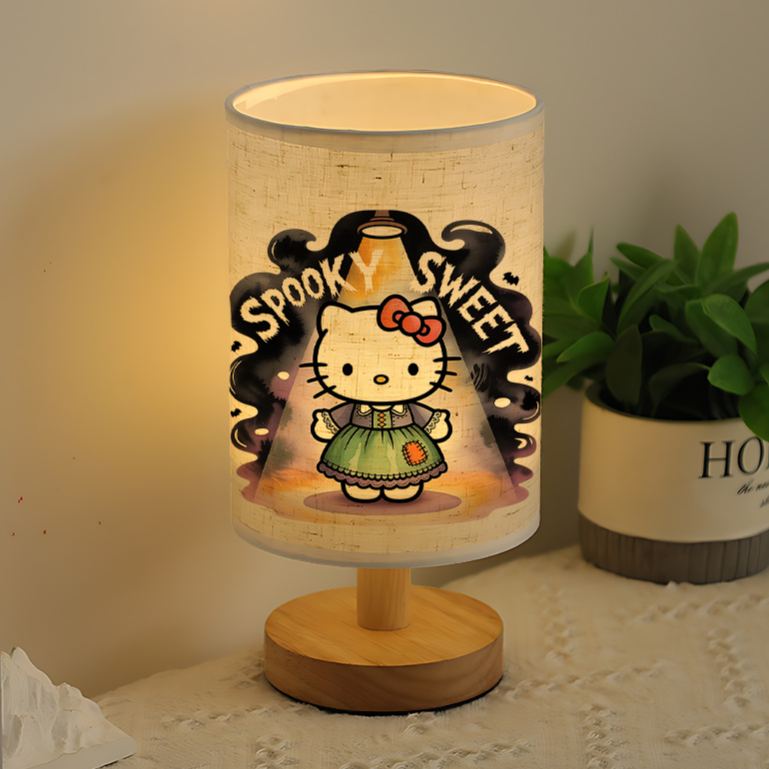 Sanrio USB-powered linen lamp excellent gift for family Cozy