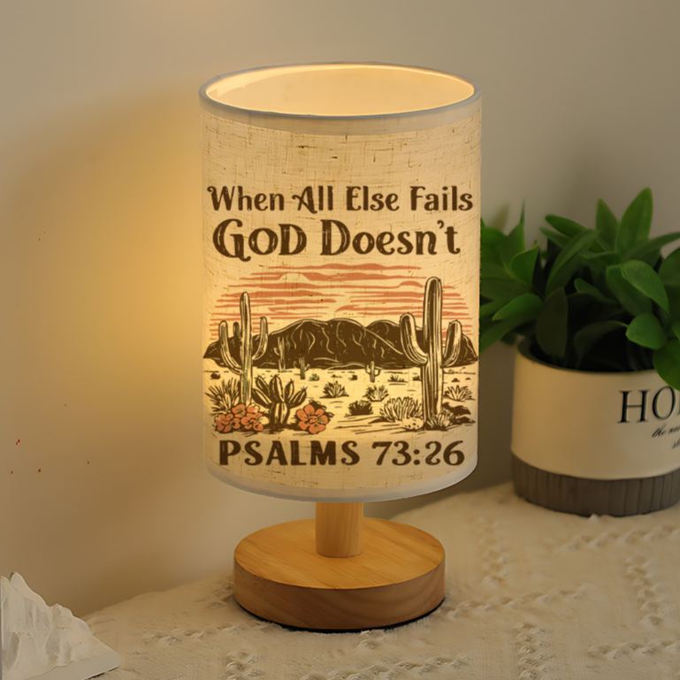  USB-powered Linen Lamp Suitable as a Decoration