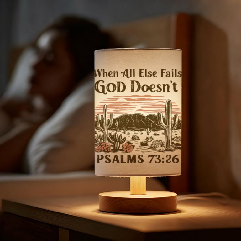  USB-powered Linen Lamp Suitable as a Decoration