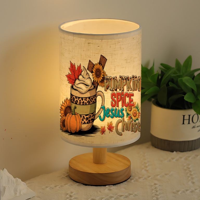 USB-Powered Linen Lamp  Living Room & Bedroom