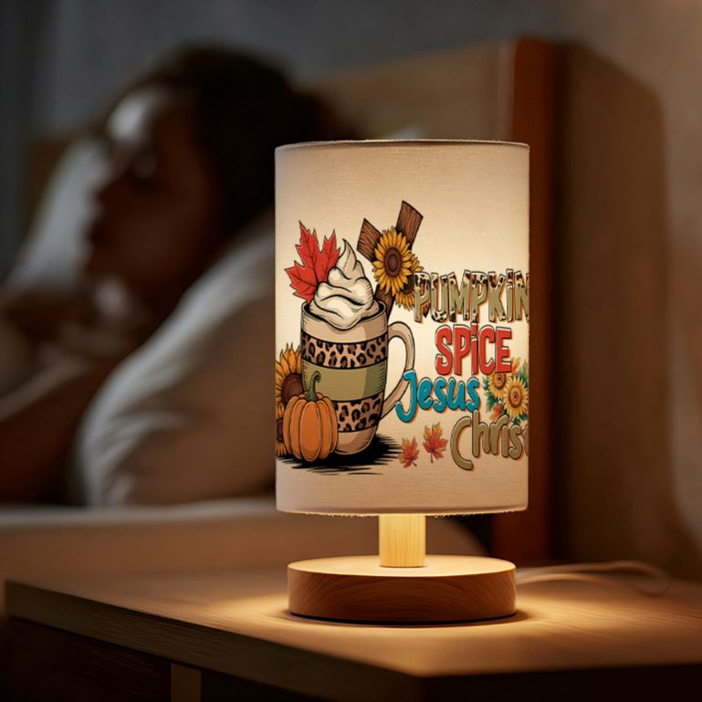 USB-Powered Linen Lamp  Living Room & Bedroom