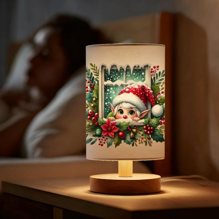  USB-powered linen lamp gift for friends