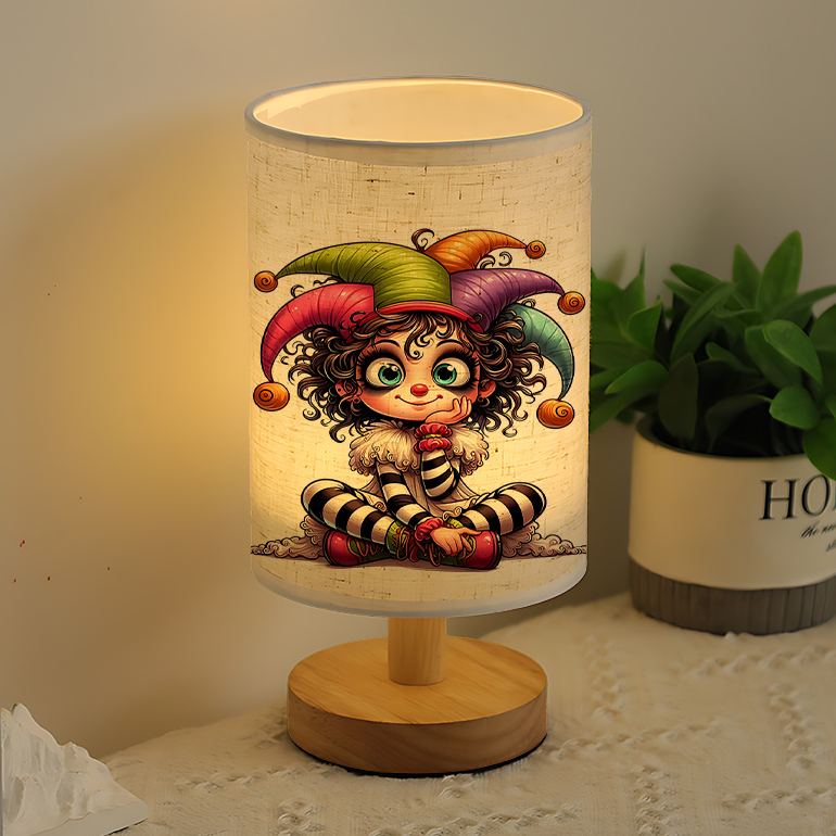 Modern USB-Powered Linen Lamp with Unique Design and Exquisite Patterns