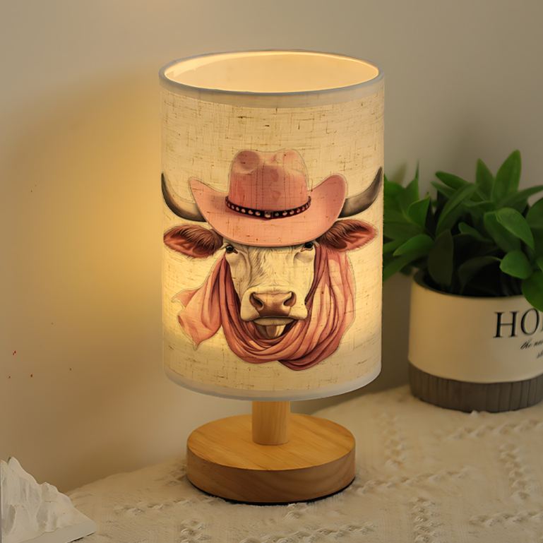 USB-Powered Linen Lamp Perfect Gift