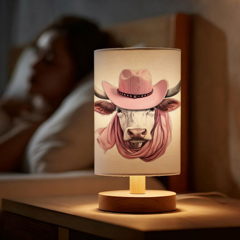 USB-Powered Linen Lamp Perfect Gift