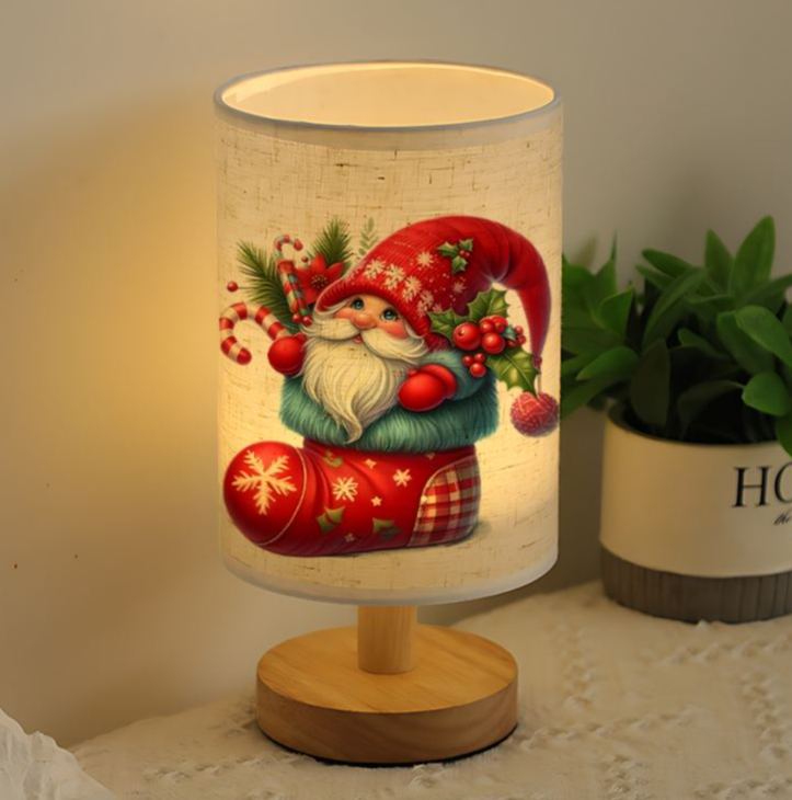 create ambiance  USB-powered linen lamp 