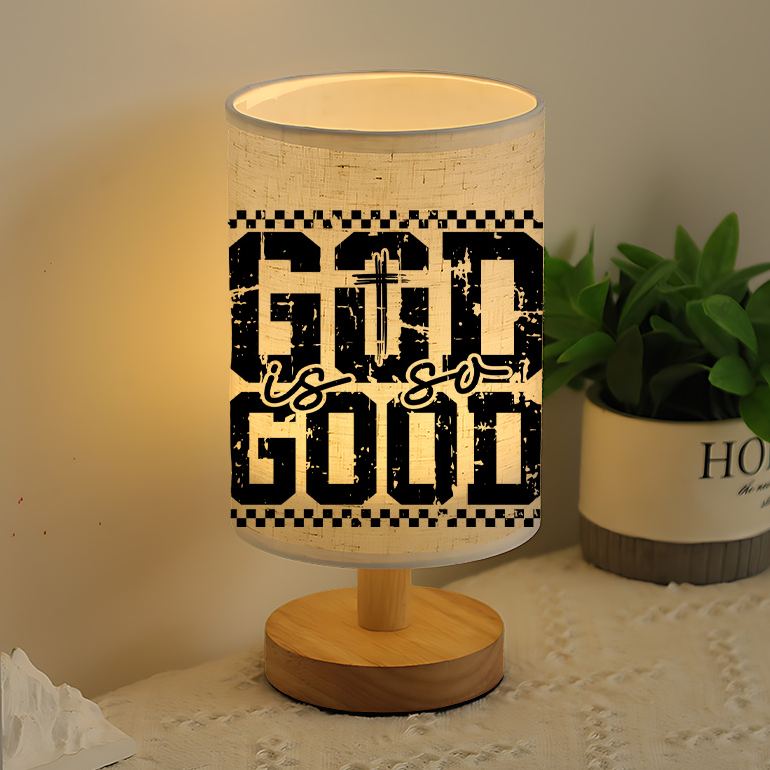 Modern USB-powered Linen Lamp with a Unique Design and Exquisite Patterns