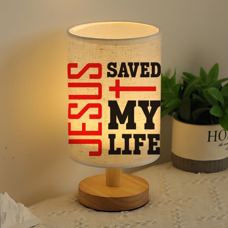  Modern USB-powered Linen Lamp 