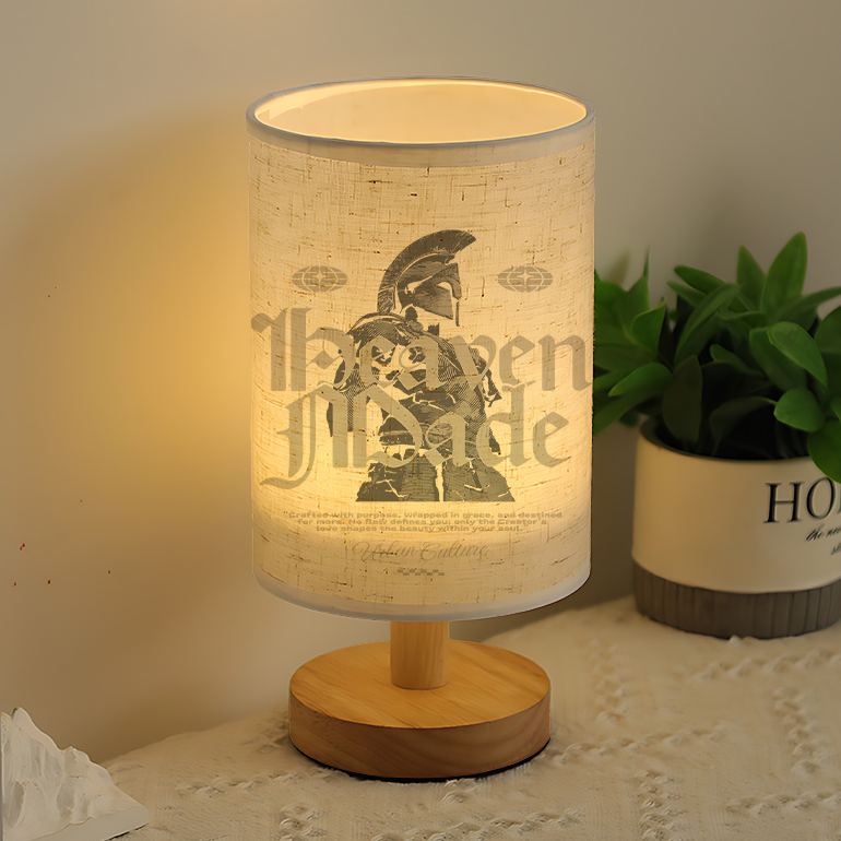 Modern USB-powered Linen Lamp with a Unique Design and Exquisite Pattern