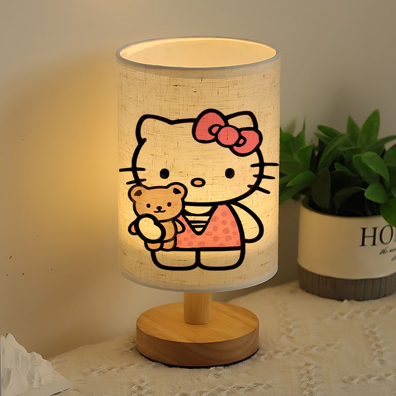 Themed USB-Powered Table Lamp with Cute Patterns 
