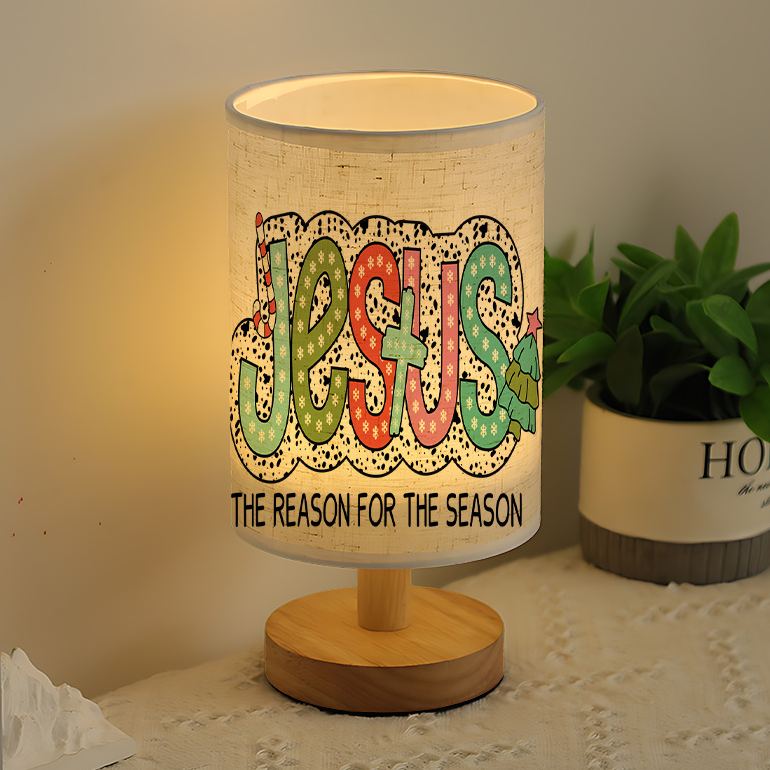 Modern USB-powered Linen Lamp with a Unique Design and Exquisite Patterns