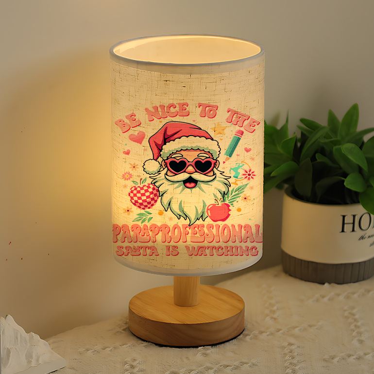 Modern USB-Powered Linen Lamp | Unique Design