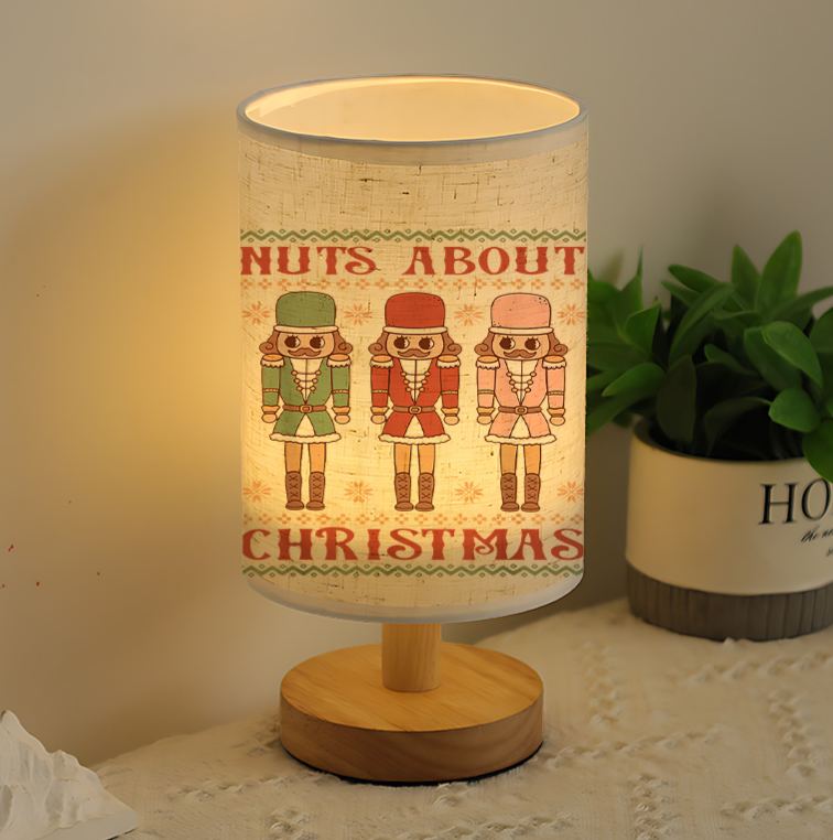 A Modern USB-powered Linen Lamp with a Unique Design