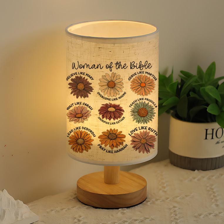USB Powered Linen Lamp With A Unique Design And Exquisite Patterns
