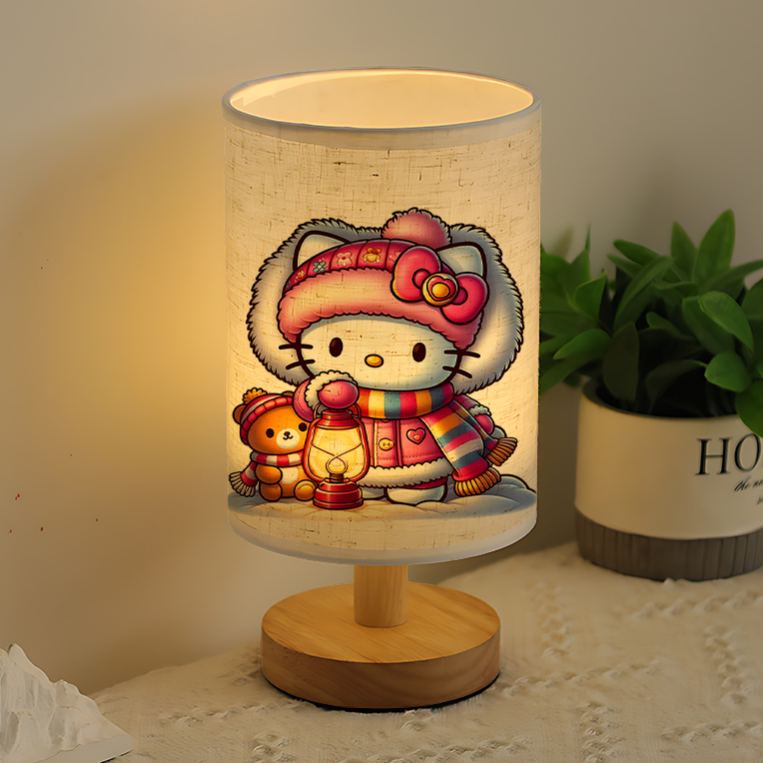 Sanrio USB Powered Linen Lamp With A Creative Design