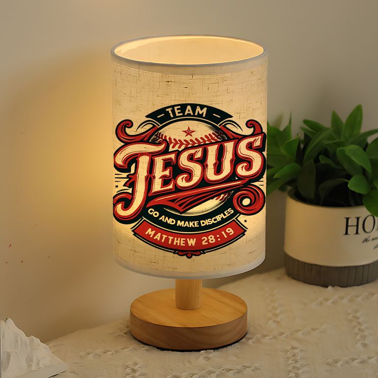 A Modern USB-powered Linen Lamp with a Unique Design and Exquisite Patterns