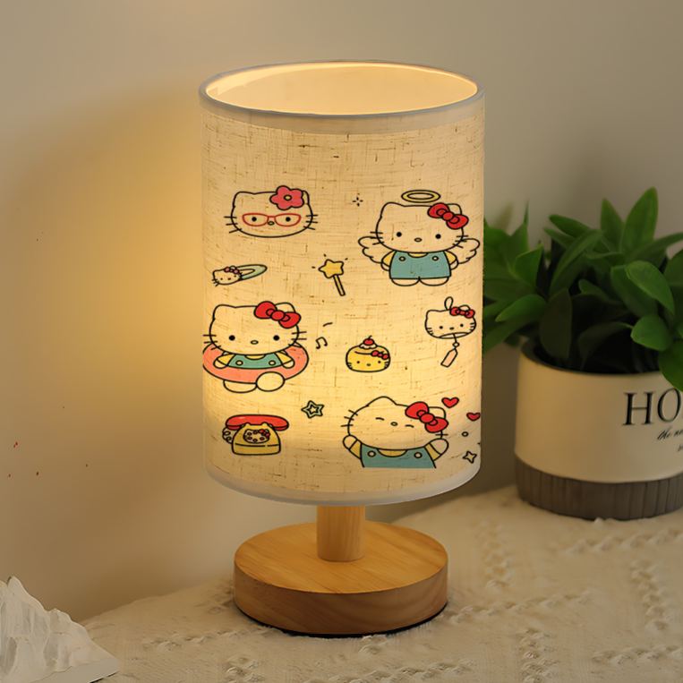 USB Powered Linen Lamp with a Creative Design