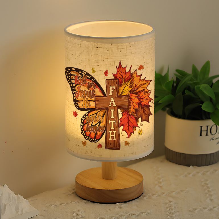 Modern USB-powered Linen Lamp with a Unique Design and Exquisite Pattern