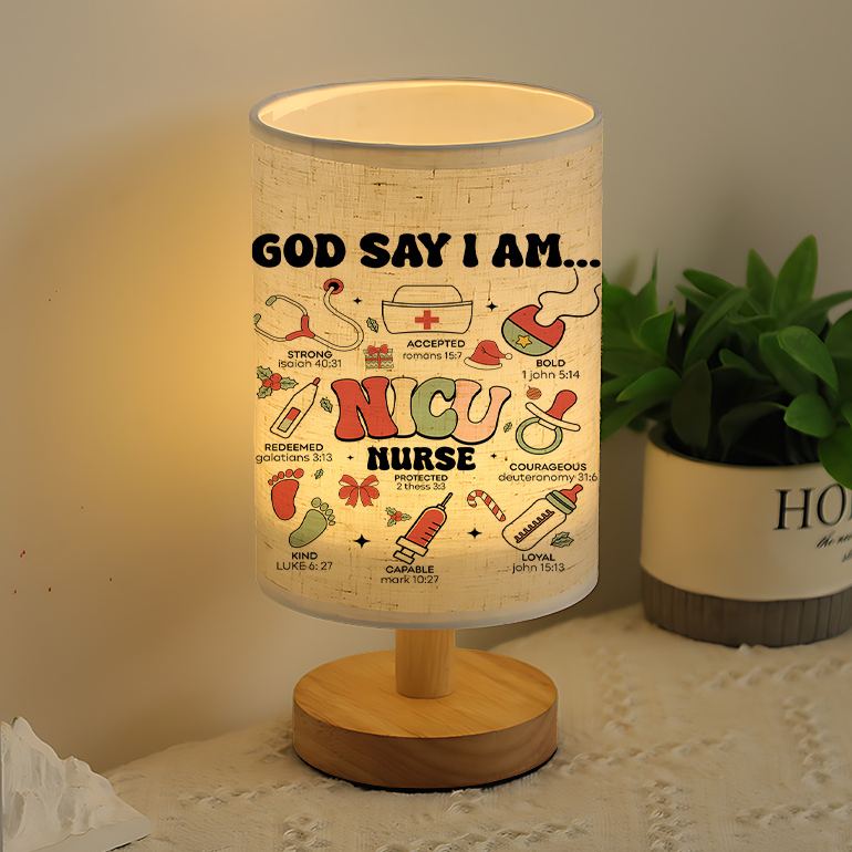 Modern USB-powered Linen Lamp with a Unique Design