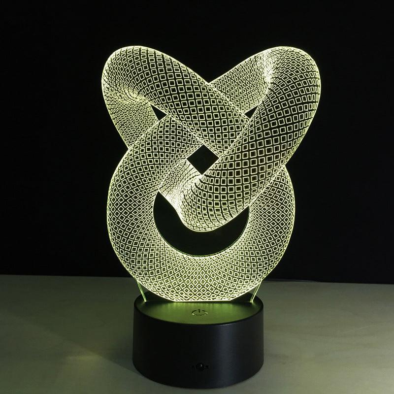 3D Geometric LED Lamp-3D Optical Lamp