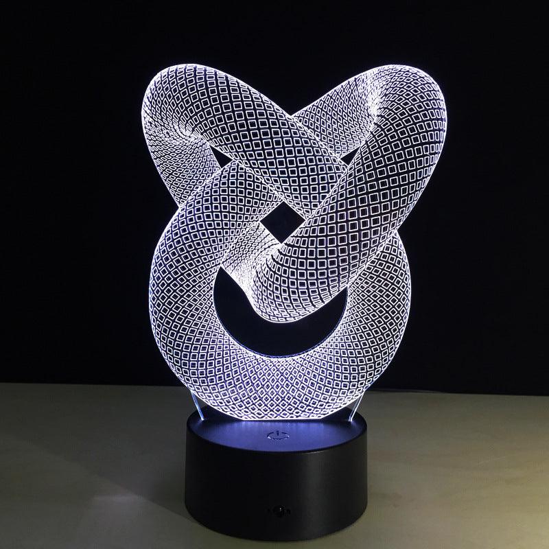 3D Geometric LED Lamp-3D Optical Lamp