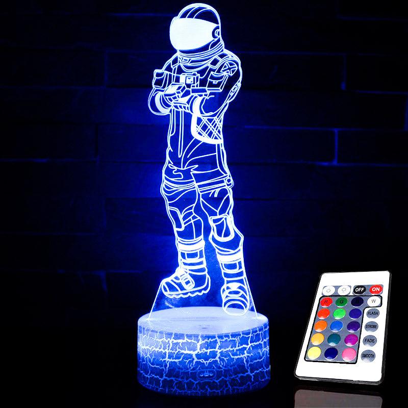Action Figure 6 3D Optical Illusion Lamp-3D Optical Lamp