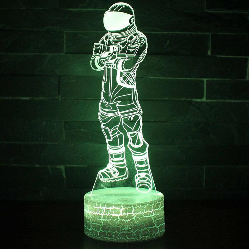 Action Figure 6 3D Optical Illusion Lamp-3D Optical Lamp