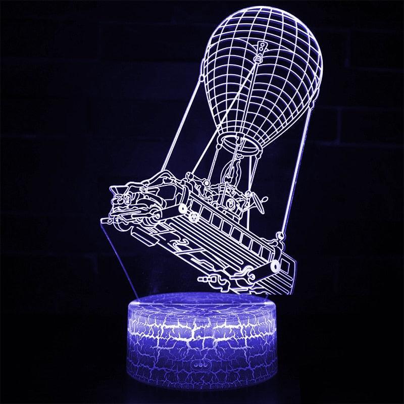 Hot Air Balloon Lamp-3D Optical Lamp