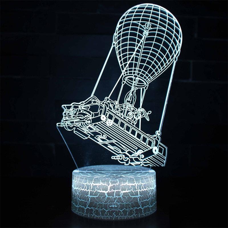 Hot Air Balloon Lamp-3D Optical Lamp