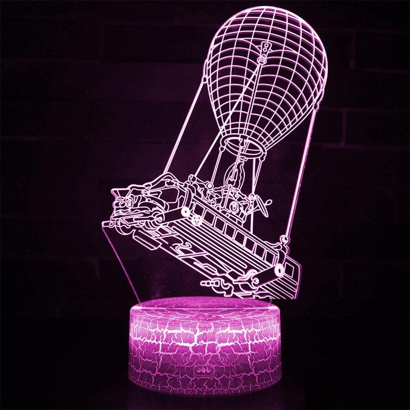 Hot Air Balloon Lamp-3D Optical Lamp