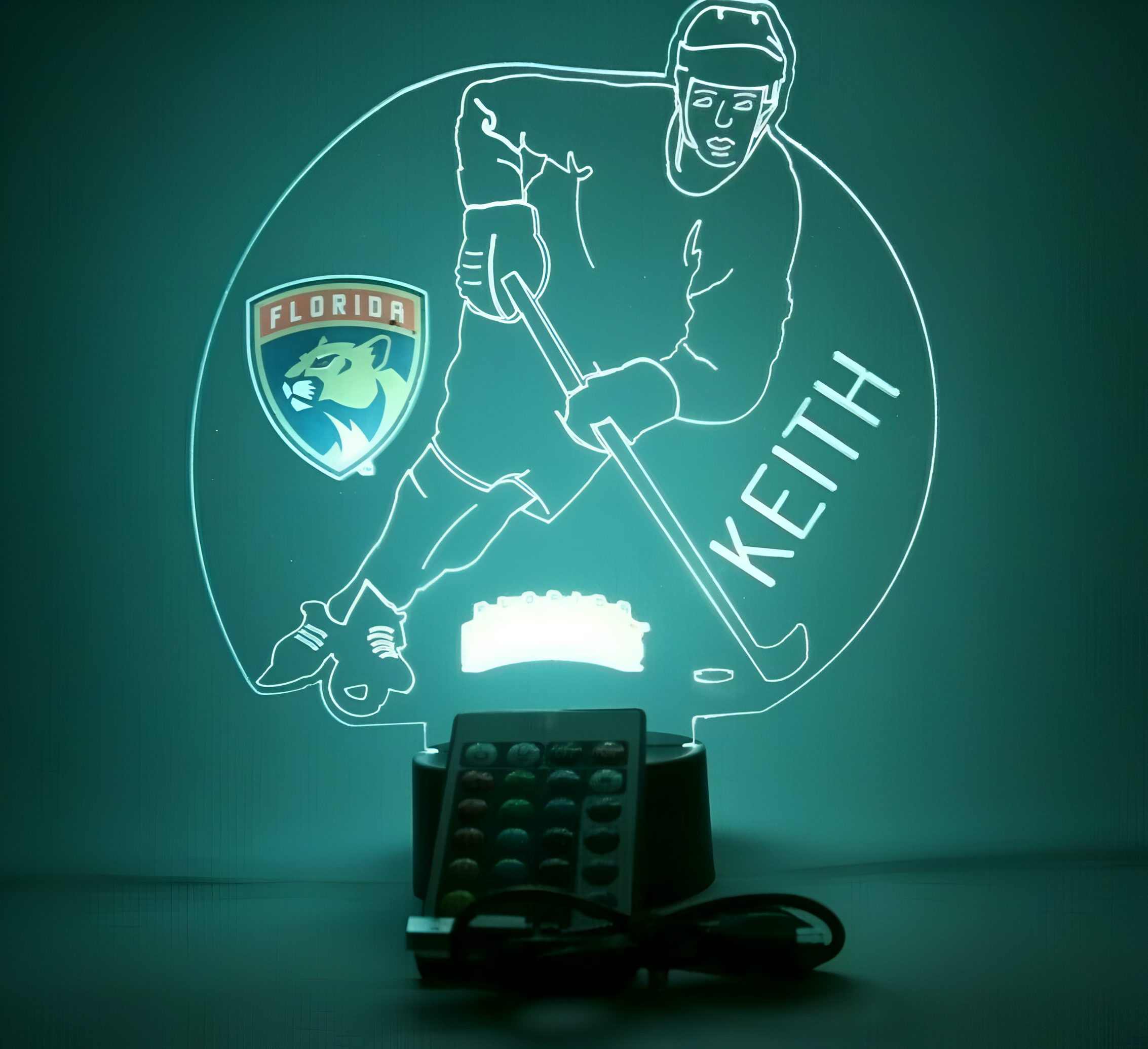 Florida Panthers NHL Hockey Player Fan Night Light Up Lamp