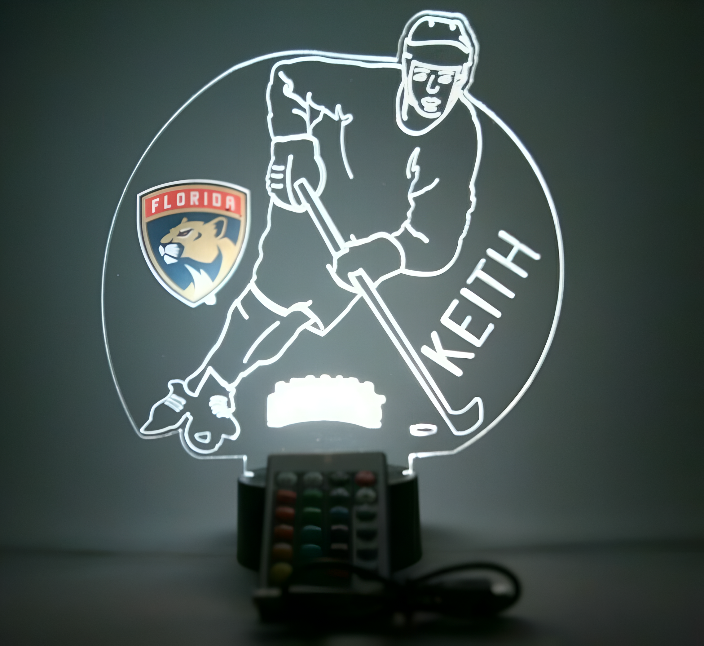 Florida Panthers NHL Hockey Player Fan Night Light Up Lamp