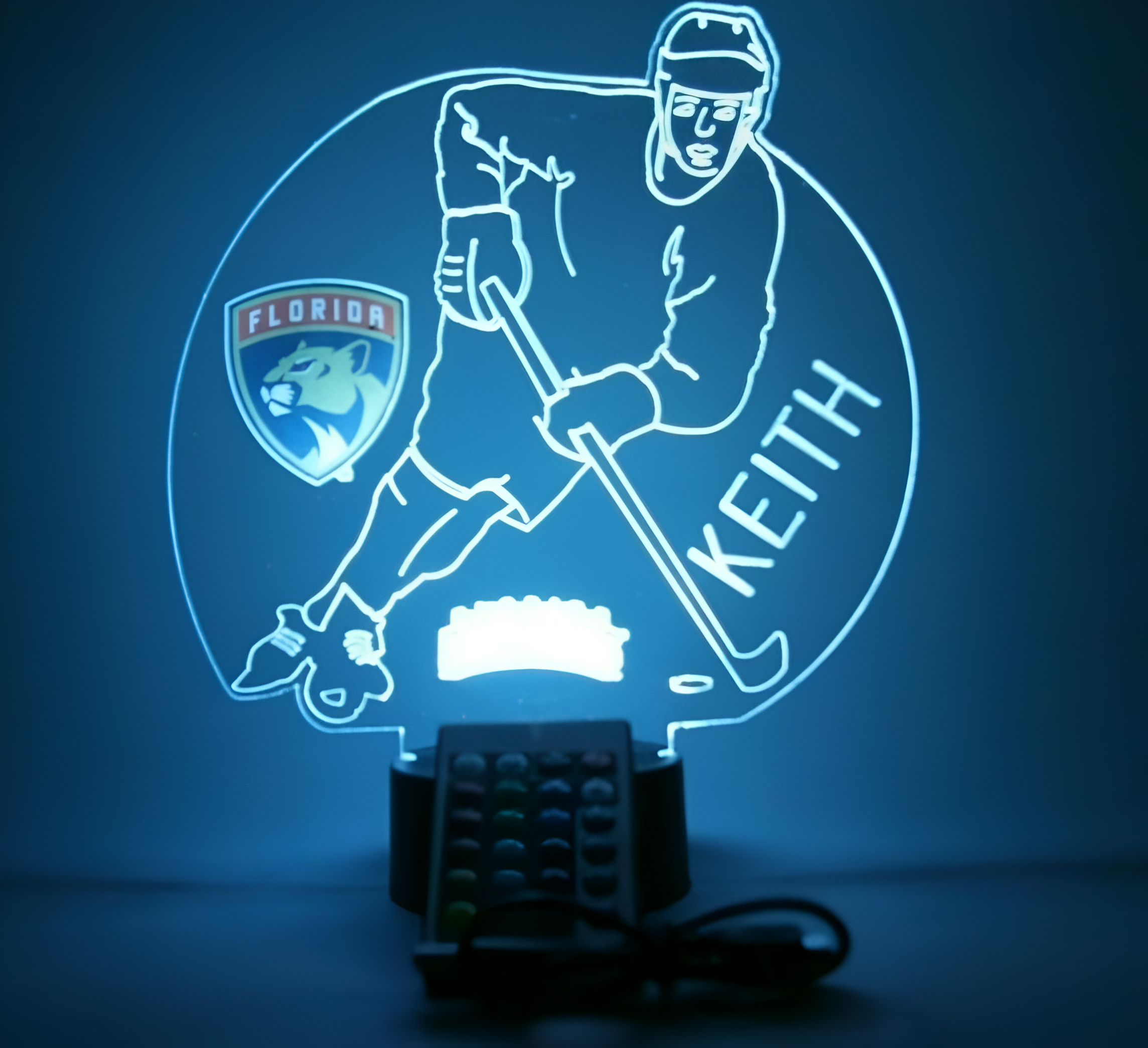 Florida Panthers NHL Hockey Player Fan Night Light Up Lamp