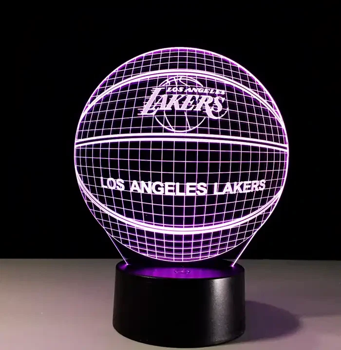 Los Angeles Lakers Touch Lamp