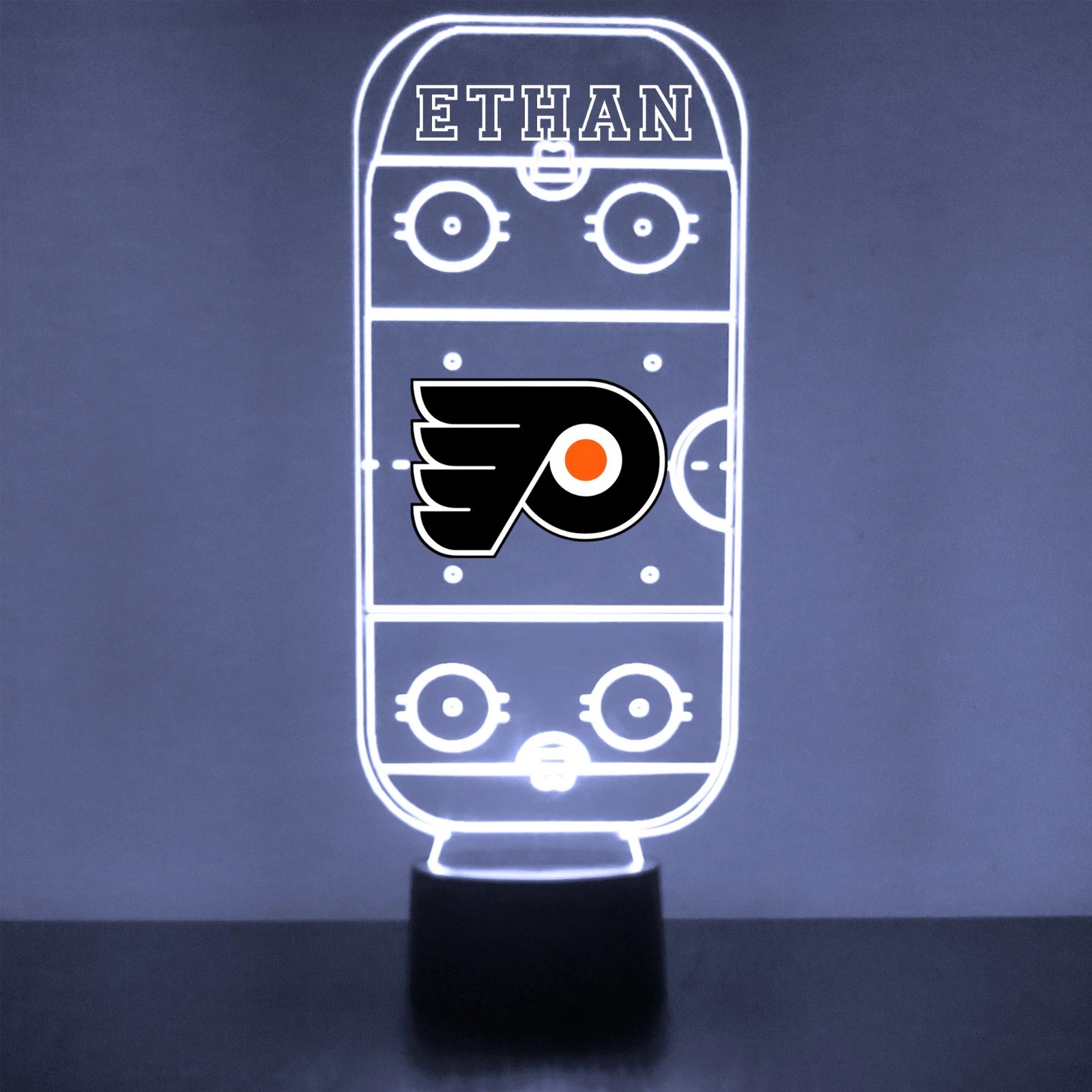 Personalized Philadelphia Flyers Night Light Lamp