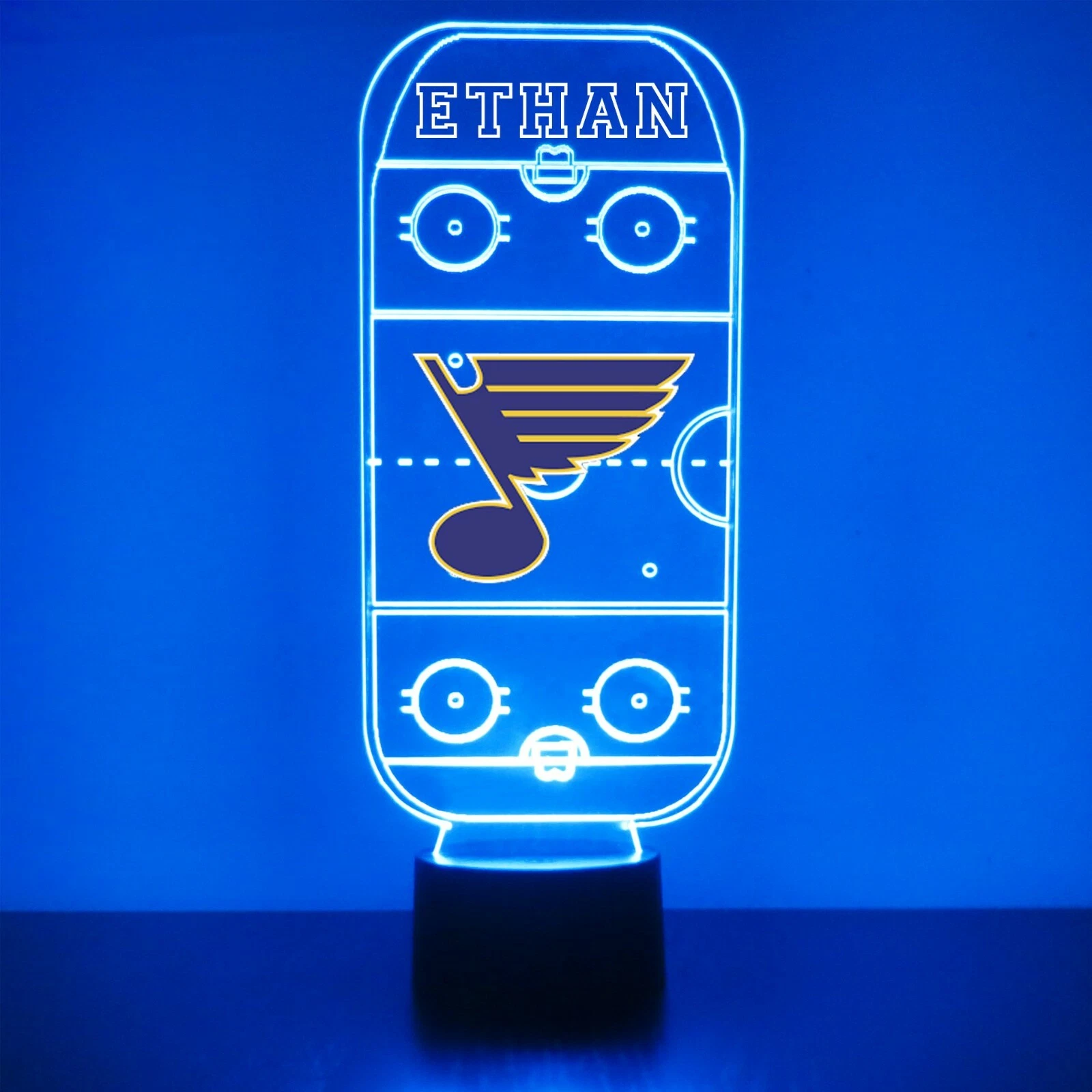 Personalized St. Louis Blues Night Light Lamp