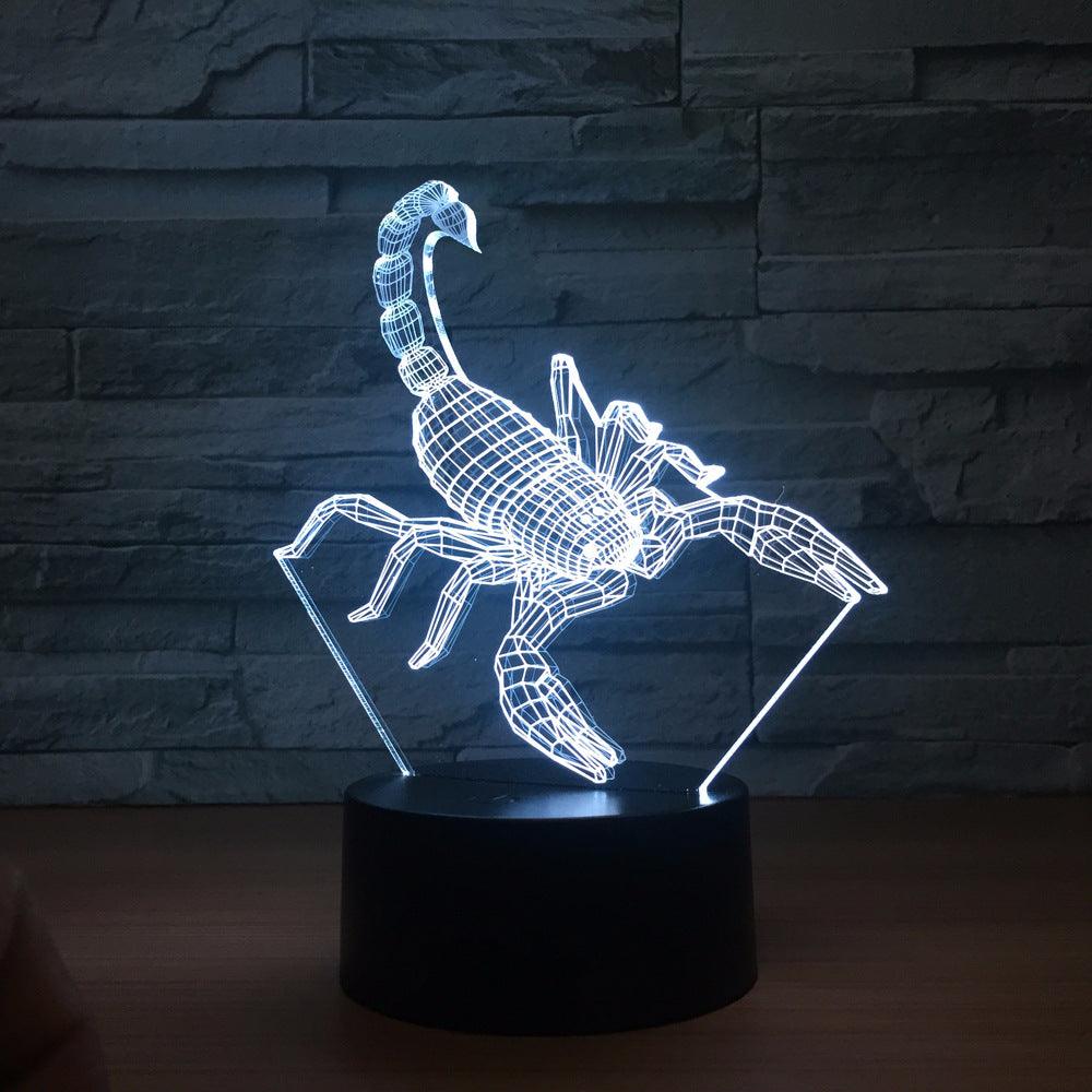Scorpion Optical Illusion Lamp-3D Optical Lamp