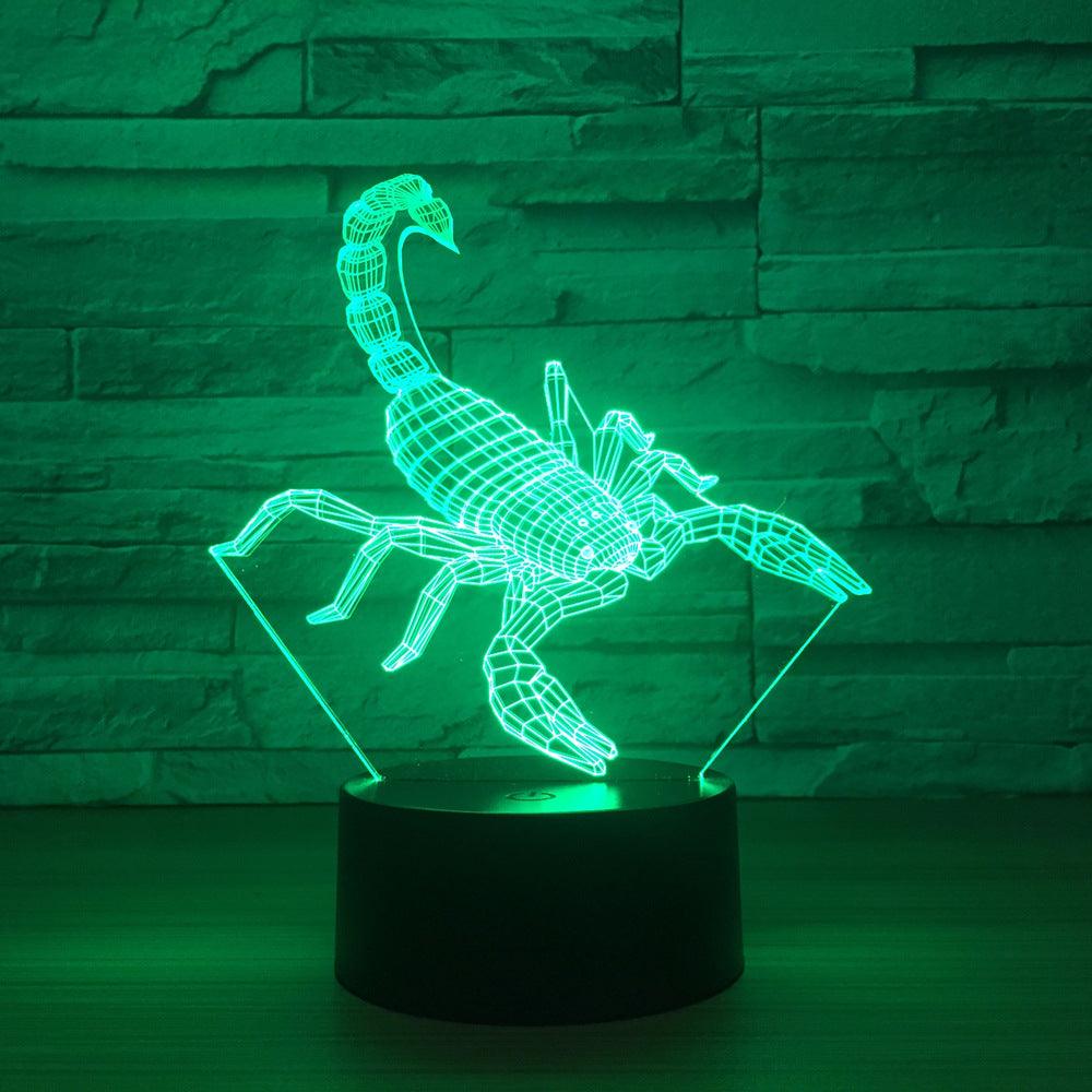 Scorpion Optical Illusion Lamp-3D Optical Lamp