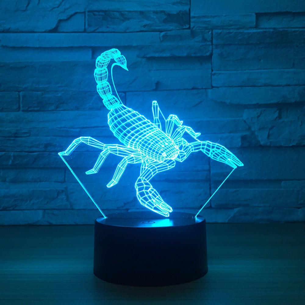 Scorpion Optical Illusion Lamp-3D Optical Lamp