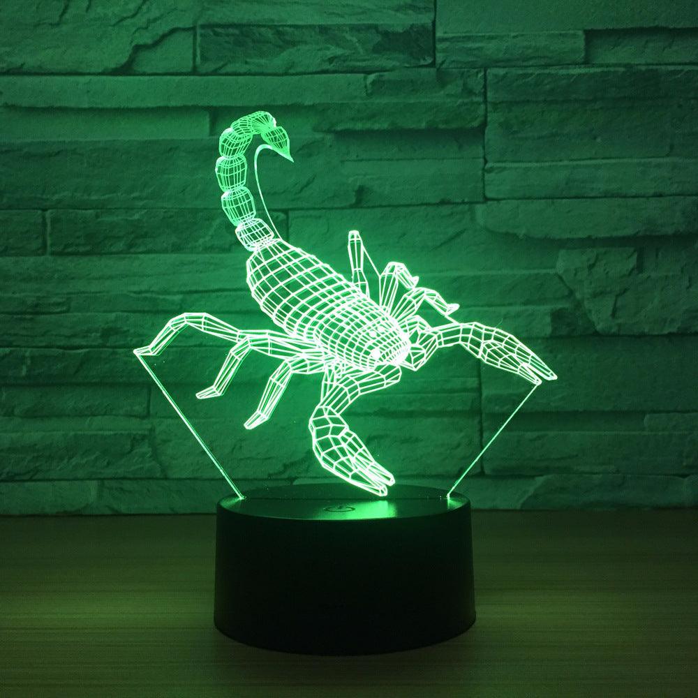Scorpion Optical Illusion Lamp-3D Optical Lamp