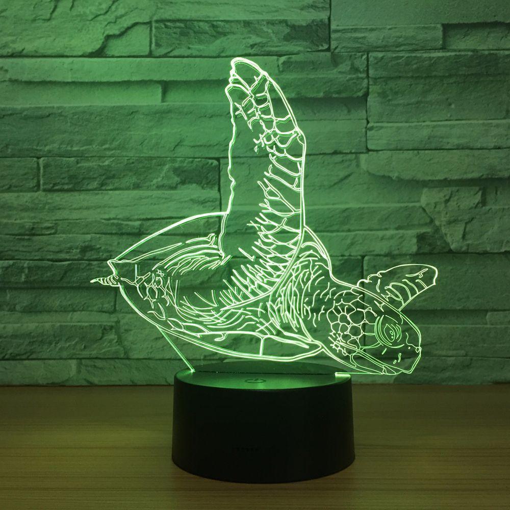 Sea Turtle Optical Lamp-3D Optical Lamp