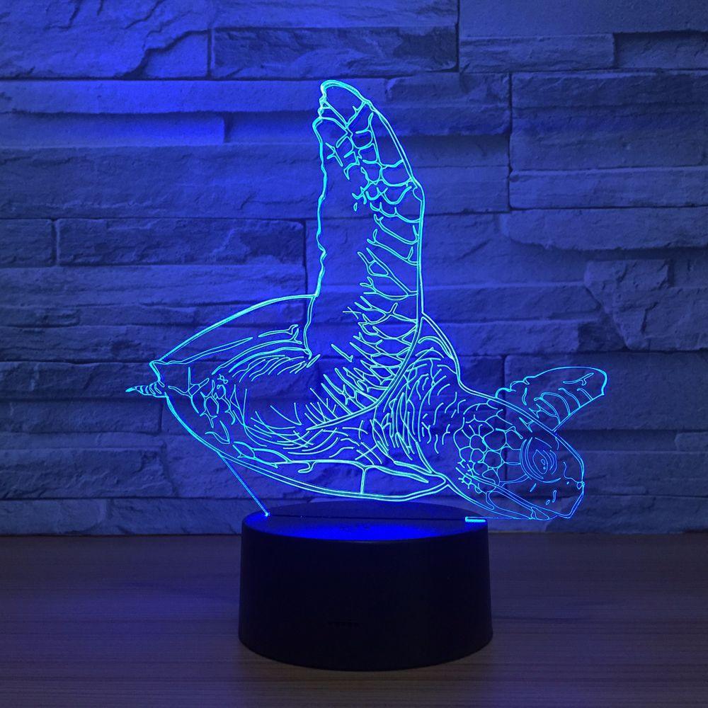 Sea Turtle Optical Lamp-3D Optical Lamp