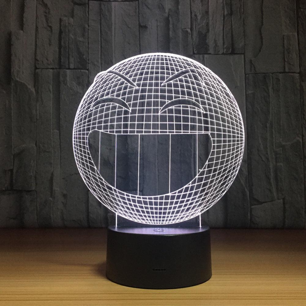 3D Emoji Illusion Lamp-3D Optical Lamp