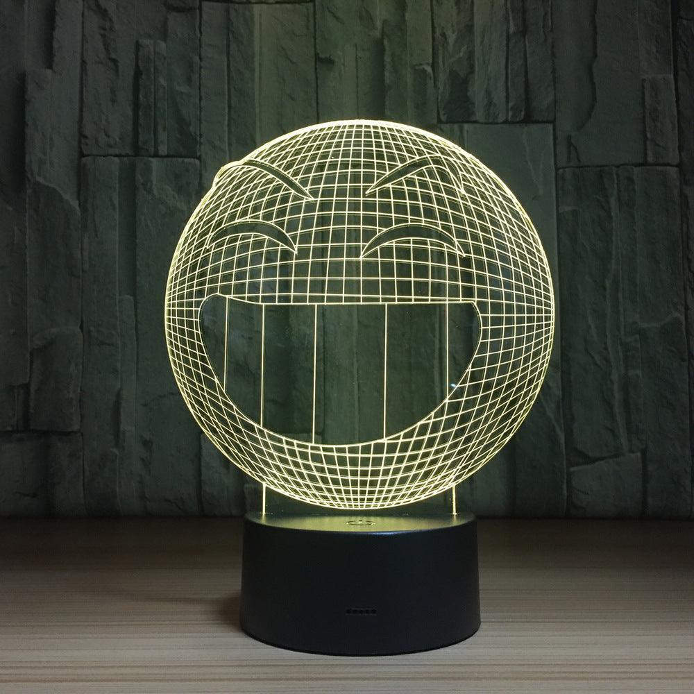 3D Emoji Illusion Lamp-3D Optical Lamp