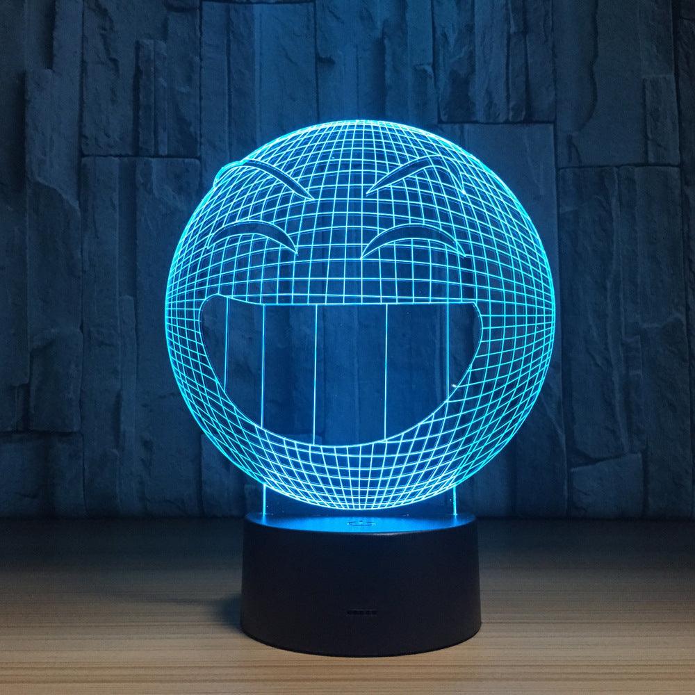 3D Emoji Illusion Lamp-3D Optical Lamp