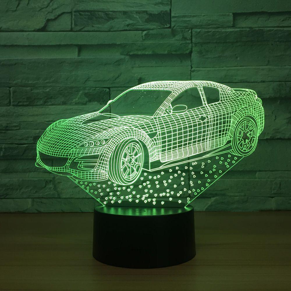 3D Sports Car Lamp-3D Optical Lamp