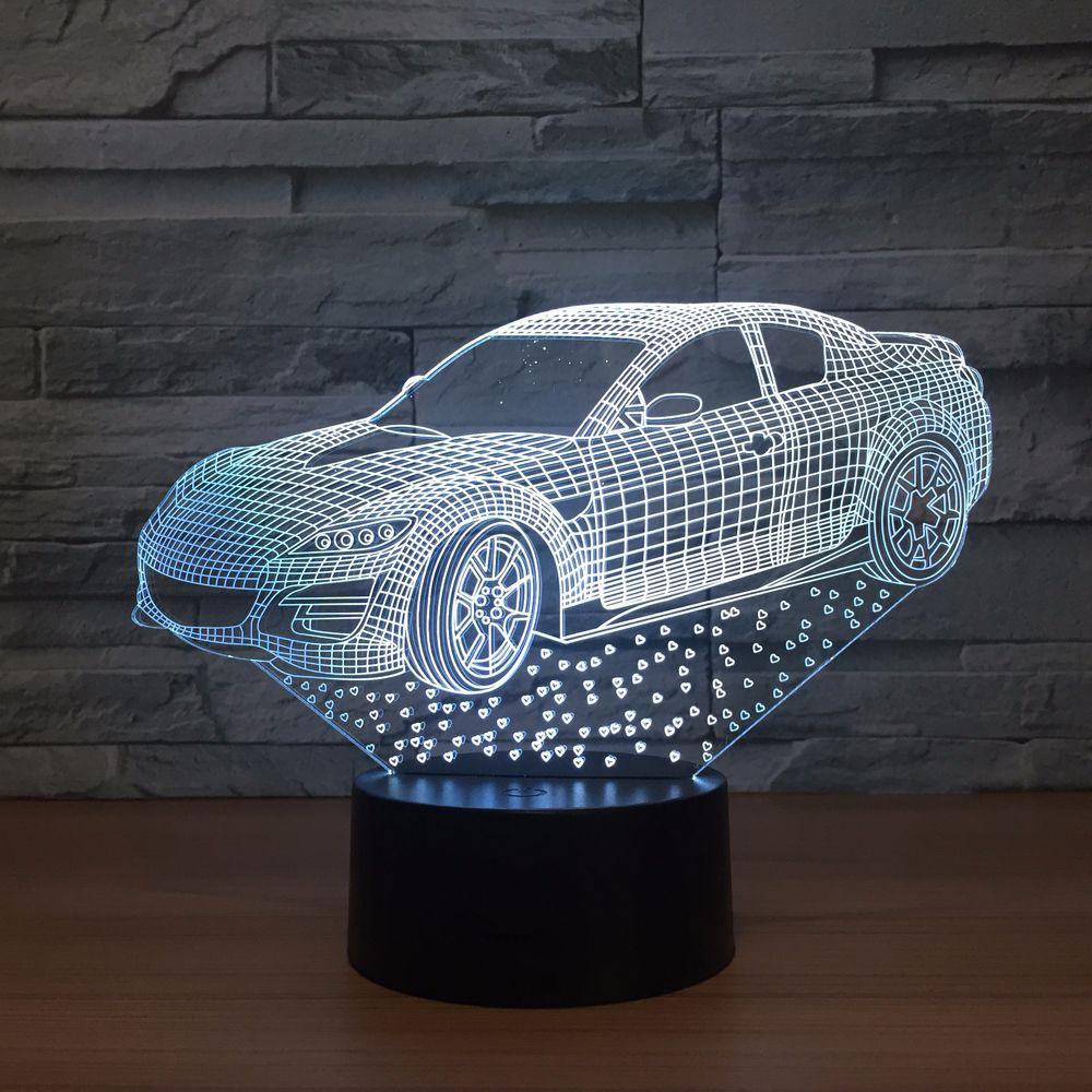 3D Sports Car Lamp-3D Optical Lamp