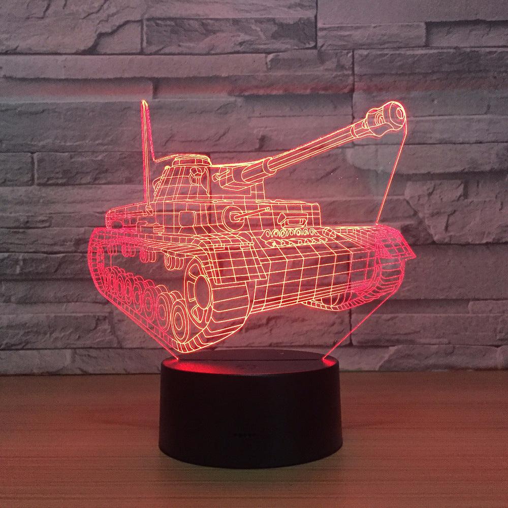 3D Tank LED Lamp-3D Optical Lamp